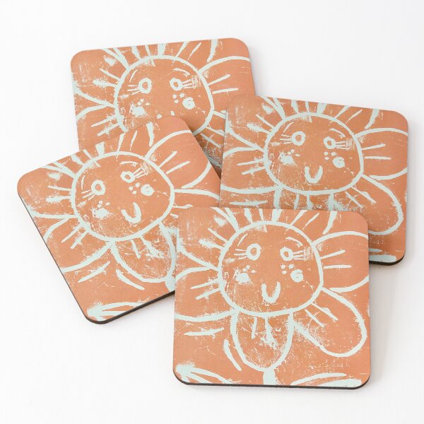 Item preview, Sunshine Flower Shade Orange by Emy Spinks designed and sold by EmySpinksArt.