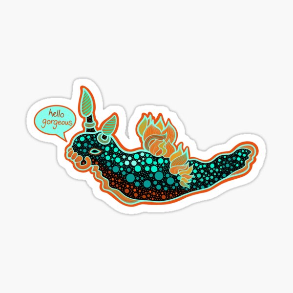 Hello gorgeous Sticker