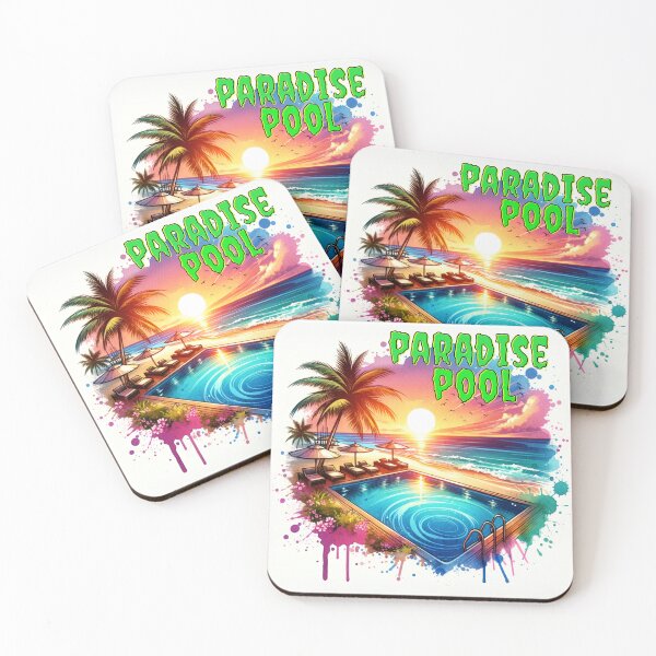 Item preview, Paradise Pool: A Haven of Freshness and Pleasure designed and sold by 0penvimark.
