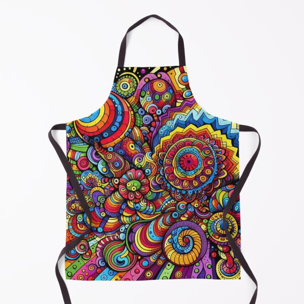 Item preview, Colorful Psychedelic Floral designed and sold by Teepot888.