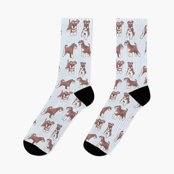 Item preview, Brown and white miniature schnauzer pack  designed and sold by Artofmayara.