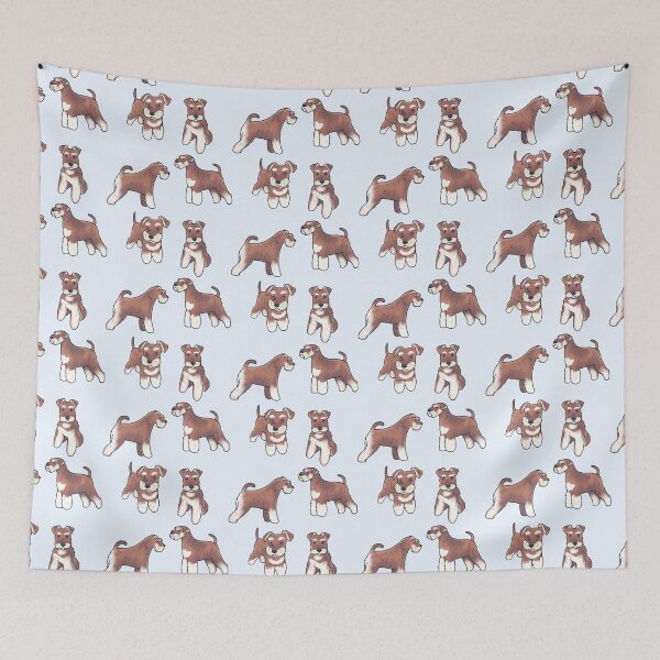 Item preview, Brown and white miniature schnauzer pack  designed and sold by Artofmayara.