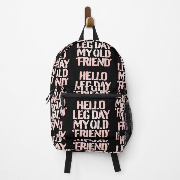 Item preview, Hello leg day my old friend. v.2 designed and sold by x1brett.