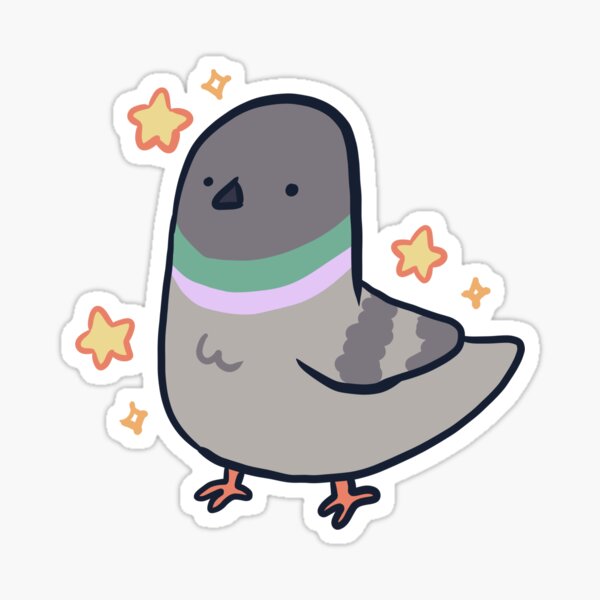 Item preview, Funny Pigeon  designed and sold by Artofmayara.