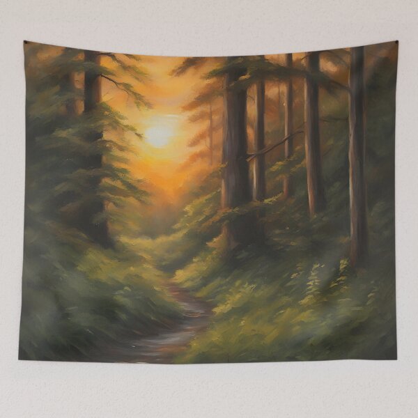Item preview, Sunrise in Spring Forest designed and sold by CalmnessbyChoice.