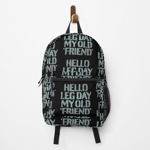 Item preview, Hello leg day my old friend. v.4 designed and sold by x1brett.