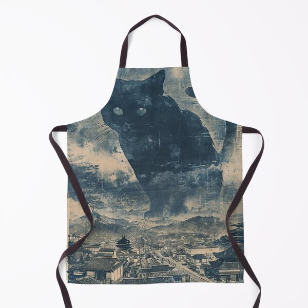 Item preview, Vintage Japanese Catzilla designed and sold by obstinator.