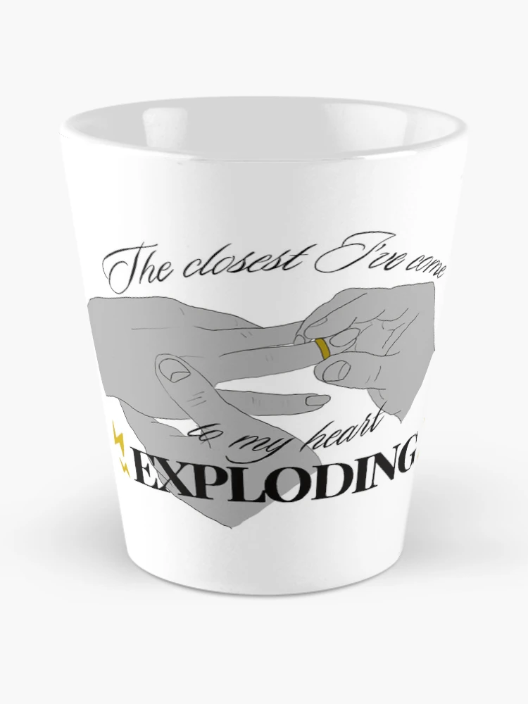 Thumbnail 2 of 4, Coffee Mug, Heart Exploding designed and sold by DelilaDabbles.