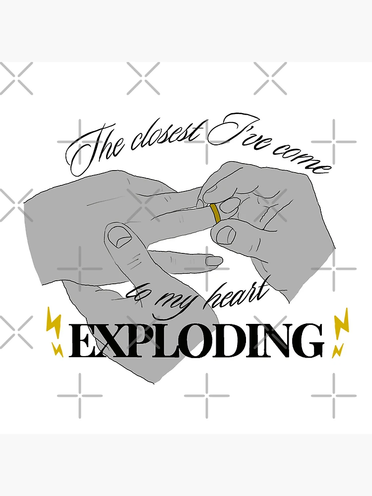 Thumbnail 5 of 5, Coasters (Set of 4), Heart Exploding designed and sold by DelilaDabbles.