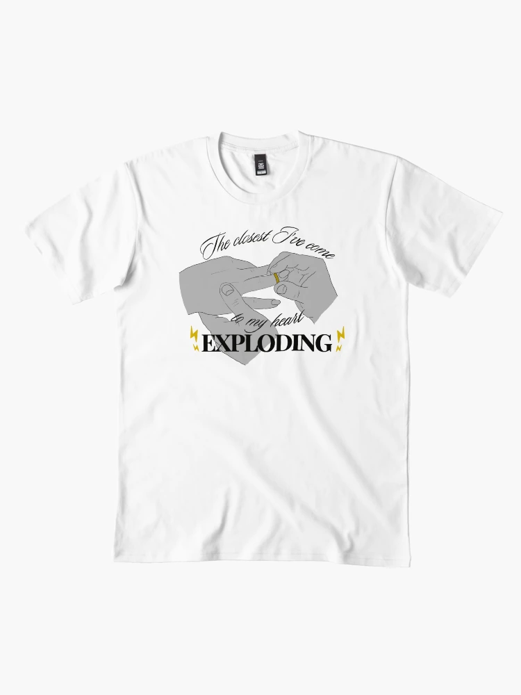 Thumbnail 1 of 4, Premium T-Shirt, Heart Exploding designed and sold by DelilaDabbles.