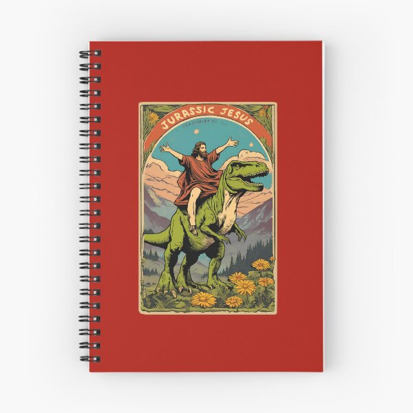 Item preview, Funniest Jesus Riding Dinosaur Tyrannosaurus Christ Pride in Jurassic Period designed and sold by FociCreate.