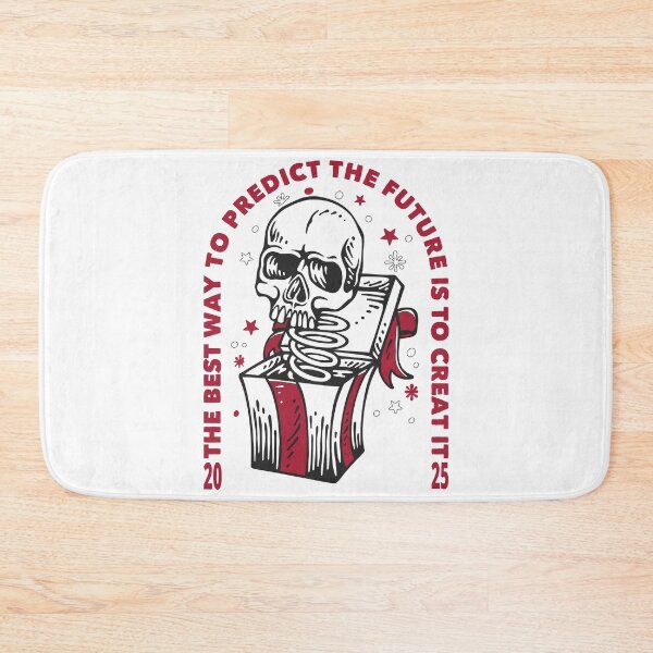 Item preview, The Best Way to Predict The Future is to Creat It - Predict the Future Skull Surprise designed and sold by DreamMaden.