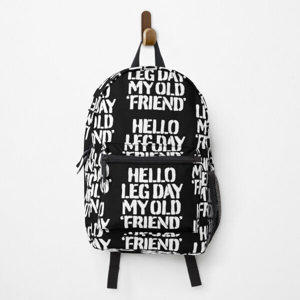 Item preview, Hello leg day my old friend. v.9 designed and sold by x1brett.