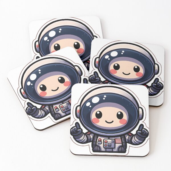 Item preview, Cute Adorable Astronaut in Space designed and sold by ArtKae.
