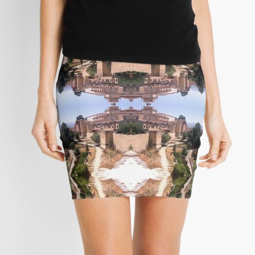 Pattern, design, tracery, weave, surprising, wonderful,   Remarkable, extraordinary Mini Skirt