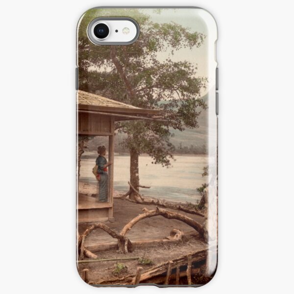 Haruna Lake tea house iPhone Tough Case