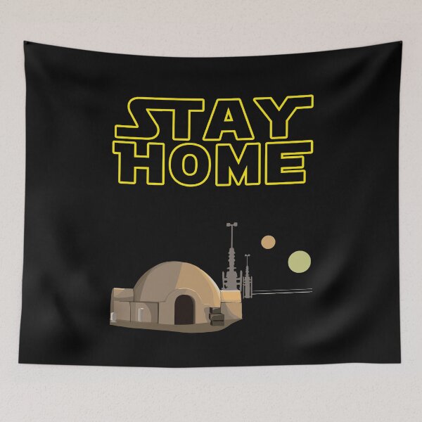 Item preview, Stay Home  Star Not Wars designed and sold by Bernat Comes.