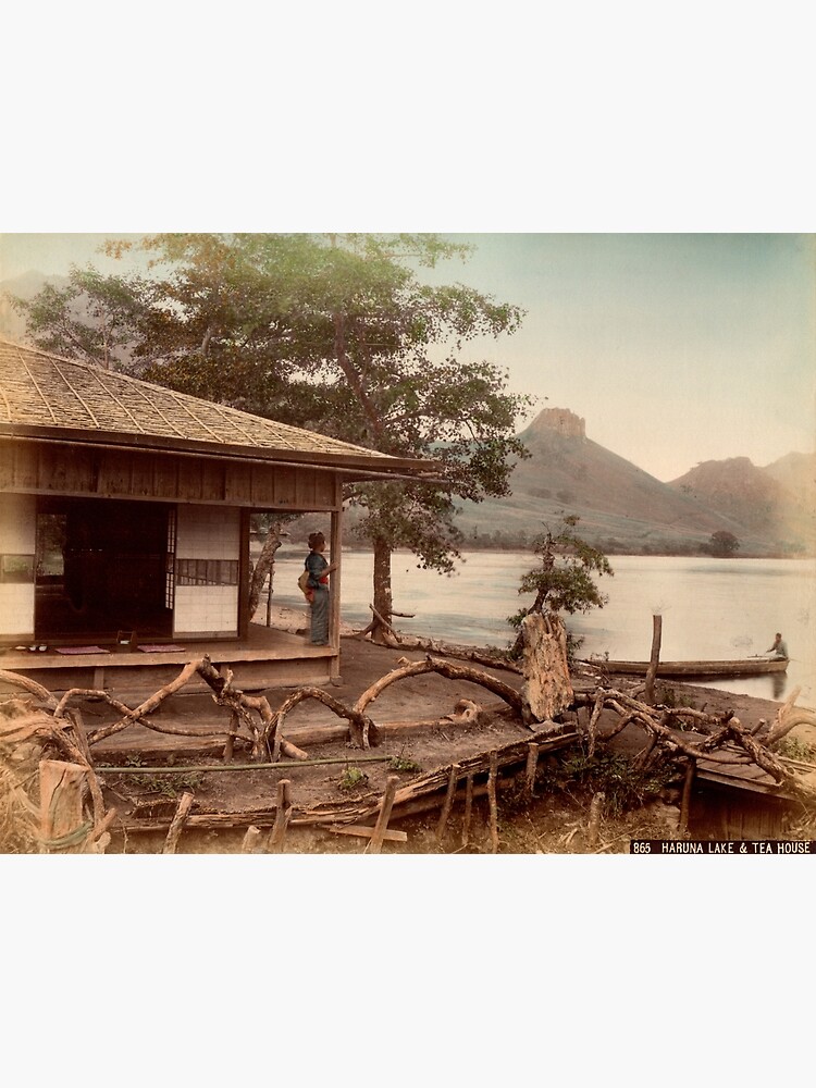 Haruna Lake tea house by Fletchsan