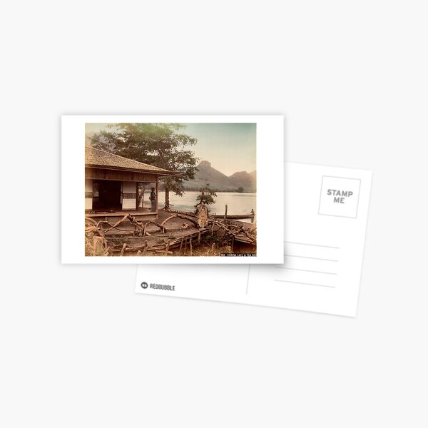 Haruna Lake tea house Postcard