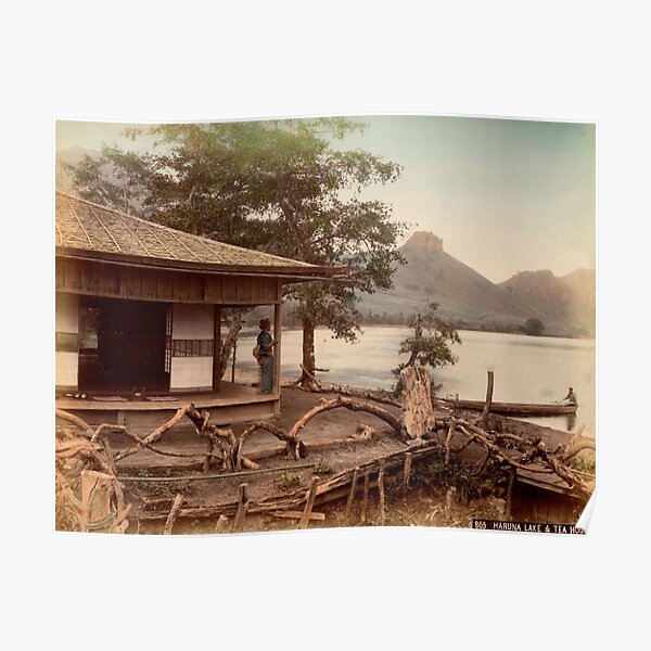 Haruna Lake tea house Poster