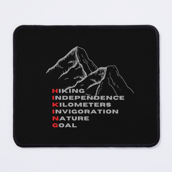 Item preview, Hiking - Independence Kilometers Invigoration Nature Goal designed and sold by ArtYourStyle.