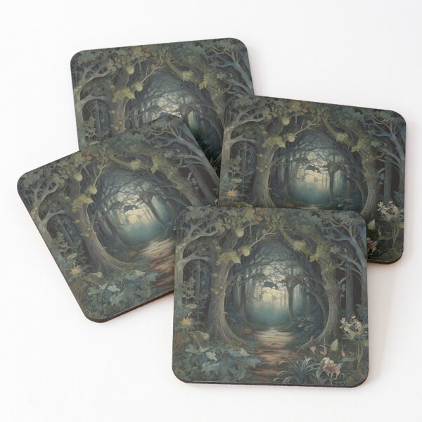 Item preview, Into the forest beautiful fresco design after William Morris designed and sold by Vintage Designs +.