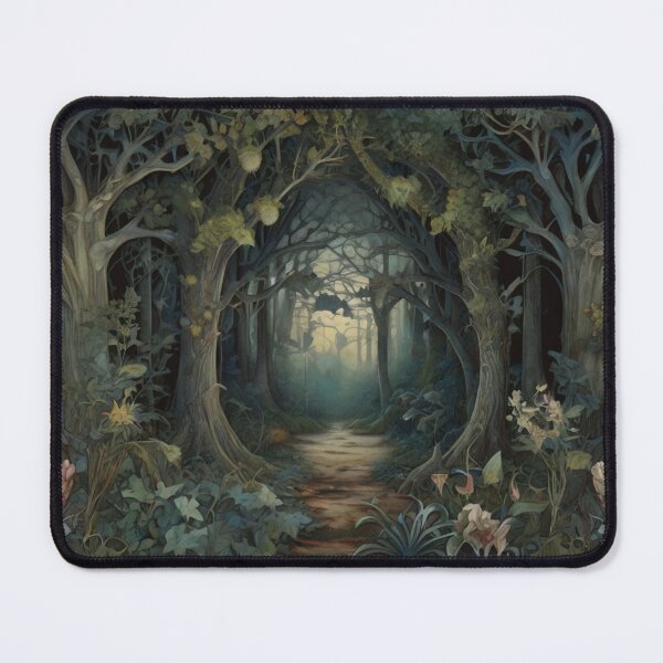 Item preview, Into the forest beautiful fresco design after William Morris designed and sold by Vintage Designs +.