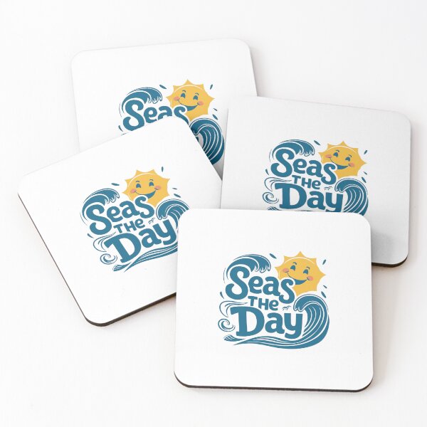 Item preview, Seas the Day Cheerful Illustration designed and sold by ArtByYunus.