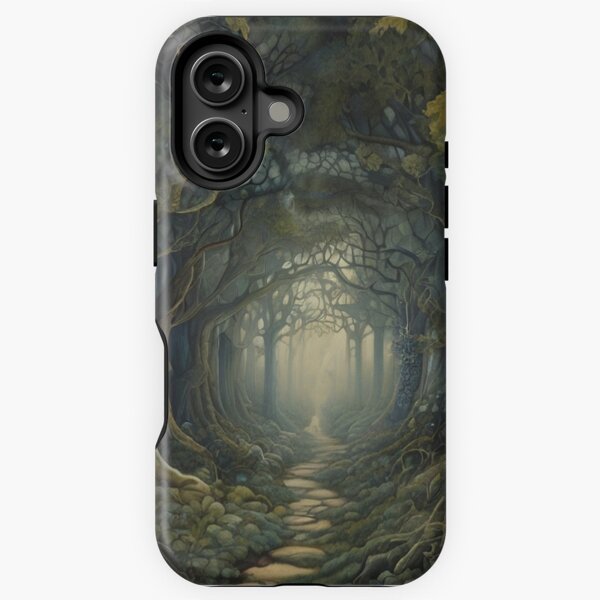 Aperçu de l'œuvre Dans la forêt, belle fresque d'après William Morris créée et vendue par Vintage Designs +.