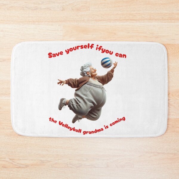 Item preview, Volleyball Grandma is coming designed and sold by HerbertFlenner.