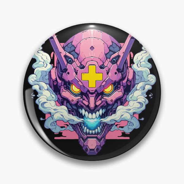 Item preview, Cool Oni Yokai Hannya Ogre Anime Art designed and sold by TomFrontierArt.