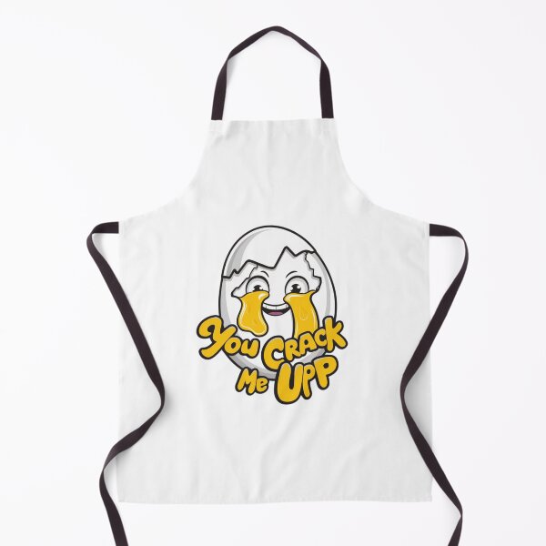 Item preview, You Crack Me Up Egg Cartoon designed and sold by ArtByYunus.