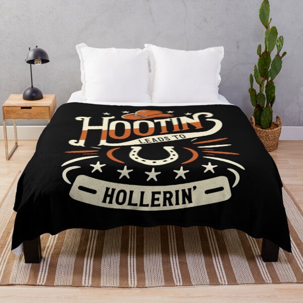 Item preview, Hootin Leads to Hollerin Funny Western Design designed and sold by Designer-Girl.