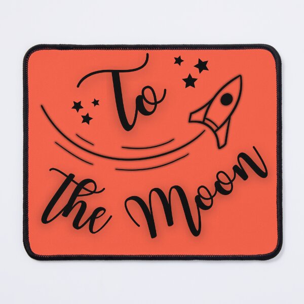 Item preview, To the Moon - Black designed and sold by PrintspireArts.