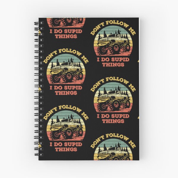 Item preview, No me sigas Hago cosas estúpidas Offroad Monster Truck designed and sold by WanderTravels.