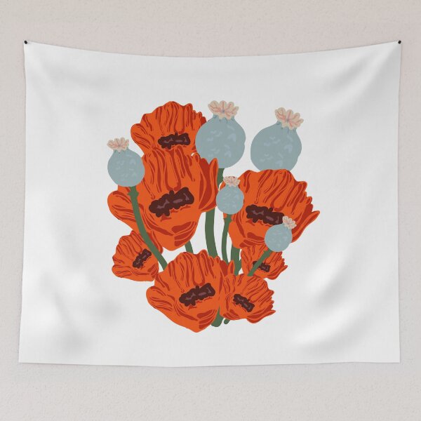 Item preview, Funny Red Poppy designed and sold by vibeno1.