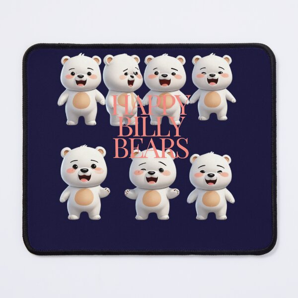 Item preview, Happy Billy Bear with smiling emotion designed and sold by THESRICHA65.