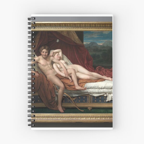 Item preview, Cupid and Psyche 1817 - Jacques-Louis David designed and sold by Vintage Designs +.