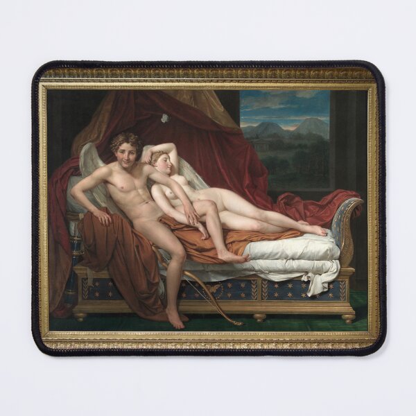 Item preview, Cupid and Psyche 1817 - Jacques-Louis David designed and sold by Vintage Designs +.