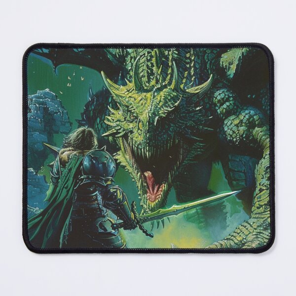Item preview, Green Dragon - Heroic Fantasy 70s designed and sold by AxeWave.