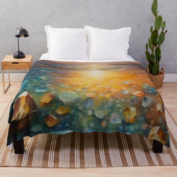 Item preview, Beach Crystals Fantasy Sunrise designed and sold by CalmnessbyChoice.