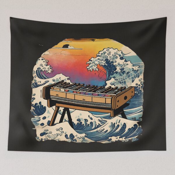 Item preview, Sunset Four Mallet Play Vibraphonist Playing Vibraphone Mallet  designed and sold by FociCreate.