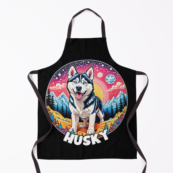 Item preview, Colorful Canines - Husky designed and sold by sekrecja.