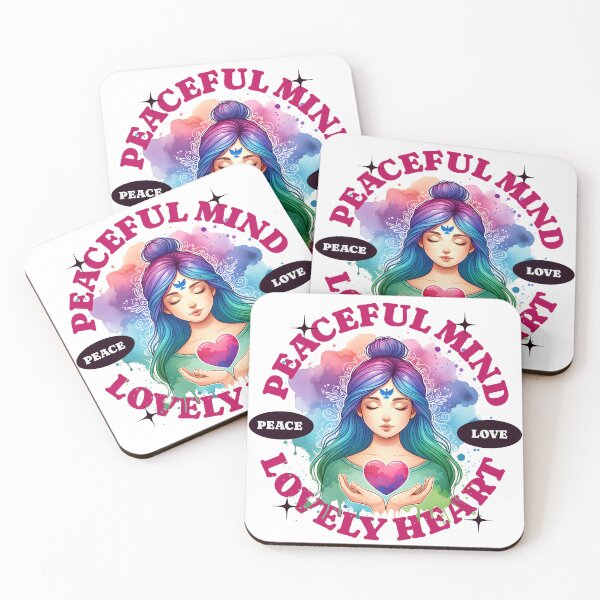 Item preview, Peaceful Mind, Loving Heart: A State of Serenity and Compassion designed and sold by 0penvimark.