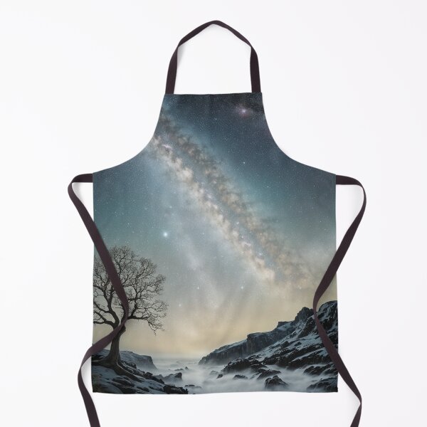 Item preview, Enchanted Milky Way Realm: Mystical Night Sky & Alien Terrain designed and sold by EnchantedVista.