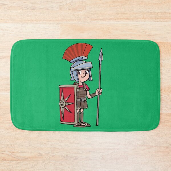 Item preview, boy Roman legionnaire with spear and shield designed and sold by duxpavlic.