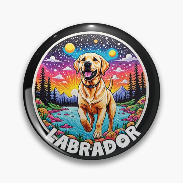 Item preview, Colorful Canines - Labrador designed and sold by sekrecja.