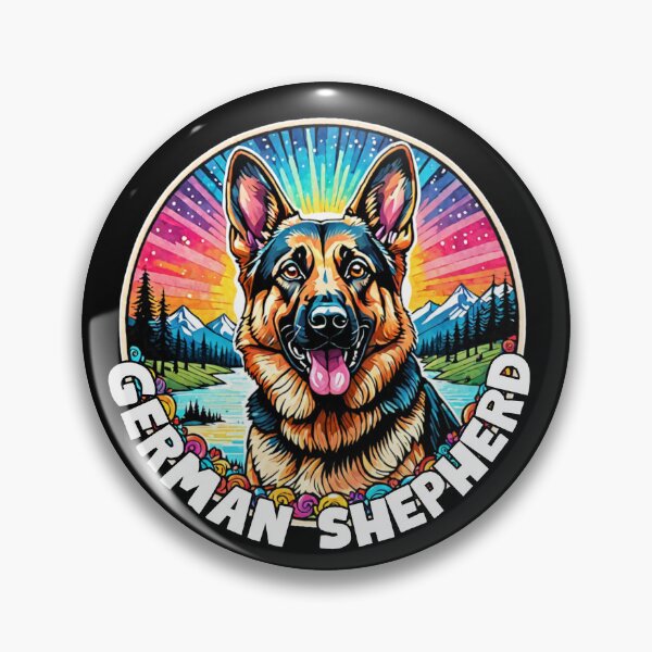 Item preview, Colorful Canines - German Shepherd designed and sold by sekrecja.