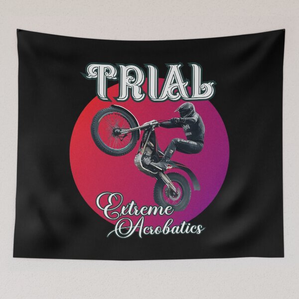 Item preview, TRIAL extreme acrobatics motorcycle racing design designed and sold by Jt41.