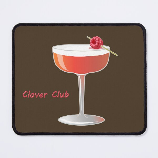 Item preview, Hand drawn vector illustration of Clover club alcohol cocktail. Bar menu designed and sold by Familyshmot.